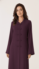 The Liyana Twisted Button Abaya - TAL by The Abaya Lab