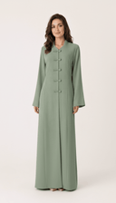 The Liyana Twisted Button Abaya - TAL by The Abaya Lab