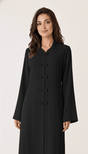 The Liyana Twisted Button Abaya - TAL by The Abaya Lab