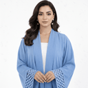 The Loujain Cutwork Sleeve Abaya - TAL by The Abaya Lab