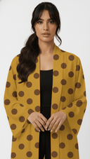The Lulu Polka Dot Elegance Abaya - TAL by The Abaya Lab