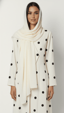 The Maha Polka Dot Wrap Abaya - TAL by The Abaya Lab