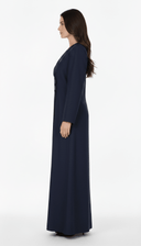 The Mahasin Half - Collar Tailored Abaya - TAL by The Abaya Lab