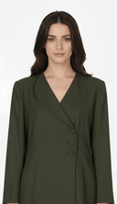 The Mahasin Half - Collar Tailored Abaya - TAL by The Abaya Lab