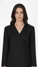 The Mahasin Half - Collar Tailored Abaya - TAL by The Abaya Lab