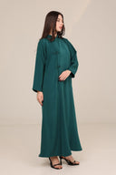 The Mahra Knot Button Detail Abaya - TAL by The Abaya Lab