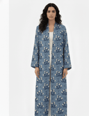 The Maitha Blue Floral Abaya - TAL by The Abaya Lab