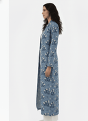 The Maitha Blue Floral Abaya - TAL by The Abaya Lab