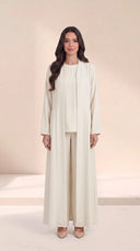 The Maitha Premium Nida Basic Abaya with Sheila - TAL by The Abaya Lab