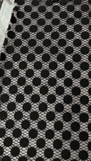 The Malak Crochet Dot Lining Abaya - TAL by The Abaya Lab