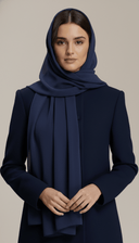 The Mariam Double Button Structured Abaya - TAL by The Abaya Lab
