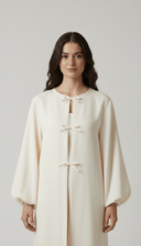 The Marwa Grace Balloon Sleeve Tie Abaya - TAL by The Abaya Lab