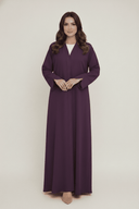 The Mazna Classic Line Open Abaya - TAL by The Abaya Lab