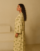 The Mira Palm Tree Printed Abaya - TAL by The Abaya Lab