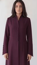 The Munthaha Tailored Button Detail Abaya - TAL by The Abaya Lab