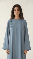 The Nabila Flower Knot Detail Abaya - TAL by The Abaya Lab