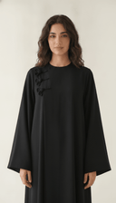 The Nabila Flower Knot Detail Abaya - TAL by The Abaya Lab
