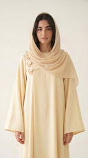 The Nabila Flower Knot Detail Abaya - TAL by The Abaya Lab
