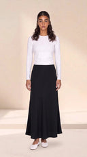 The Nadia Premium Satin Maxi Skirt - TAL by The Abaya Lab
