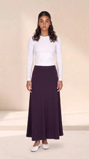 The Nadia Premium Satin Maxi Skirt - TAL by The Abaya Lab