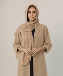 The Nadia Signature Soft - Collar Open Abaya - TAL by The Abaya Lab