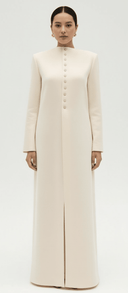 The Najah Classic Button Abaya - TAL by The Abaya Lab