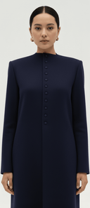 The Najah Classic Button Abaya - TAL by The Abaya Lab