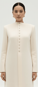 The Najah Classic Button Abaya - TAL by The Abaya Lab