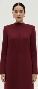 The Najah Classic Button Abaya - TAL by The Abaya Lab