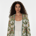 The Nawal Green Botanical Abaya - TAL by The Abaya Lab