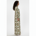 The Nawal Green Botanical Abaya - TAL by The Abaya Lab
