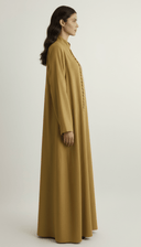 The Nayla Signature Button line Abaya - TAL by The Abaya Lab