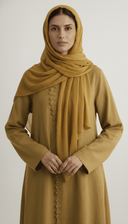 The Nayla Signature Button line Abaya - TAL by The Abaya Lab