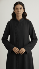 The Nayla Signature Button line Abaya - TAL by The Abaya Lab