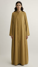 The Nayla Signature Button line Abaya - TAL by The Abaya Lab