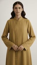 The Nayla Signature Button line Abaya - TAL by The Abaya Lab