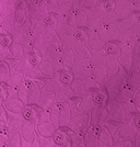 The Noor Chikan Hot Pink Abaya - TAL by The Abaya Lab