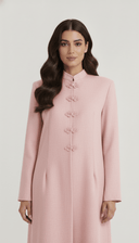 The Noor Linen Mandarin Elegance Abaya - TAL by The Abaya Lab