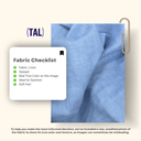 The Noura Modest Dusty Blue Wrap Dress - The Abaya Lab