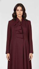 The Nouraia Asymmetric Ripple Front Abaya - TAL by The Abaya Lab