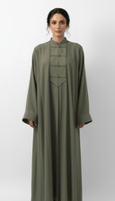 The Nourhan Mandarin Flow Abaya - TAL by The Abaya Lab