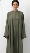 The Nourhan Mandarin Flow Abaya - TAL by The Abaya Lab