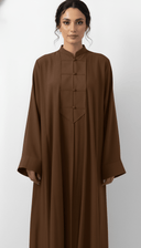 The Nourhan Mandarin Flow Abaya - TAL by The Abaya Lab