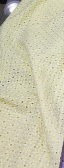 The Nujud Eyelet Mandarin Collar Abaya - TAL by The Abaya Lab