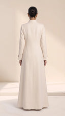 The Ola Modern Mandarin Neck Abaya - TAL by The Abaya Lab