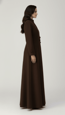 The Ola Modern Mandarin Neck Abaya - TAL by The Abaya Lab