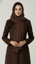 The Ola Modern Mandarin Neck Abaya - TAL by The Abaya Lab
