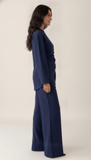 The Rabab Ruched Wrap Detail Co-Ord Set - TAL by The Abaya Lab