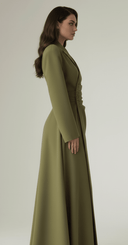 The Rabab Structured Elegance Abaya - TAL by The Abaya Lab
