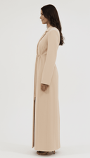 The Rafea Tailored Blazer Tie Abaya - TAL by The Abaya Lab